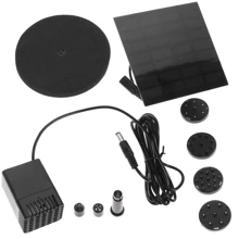 Solar Panel Powered Water Feature Pump For Garden Pool Pond Aquarium Fountain - Black - View 8