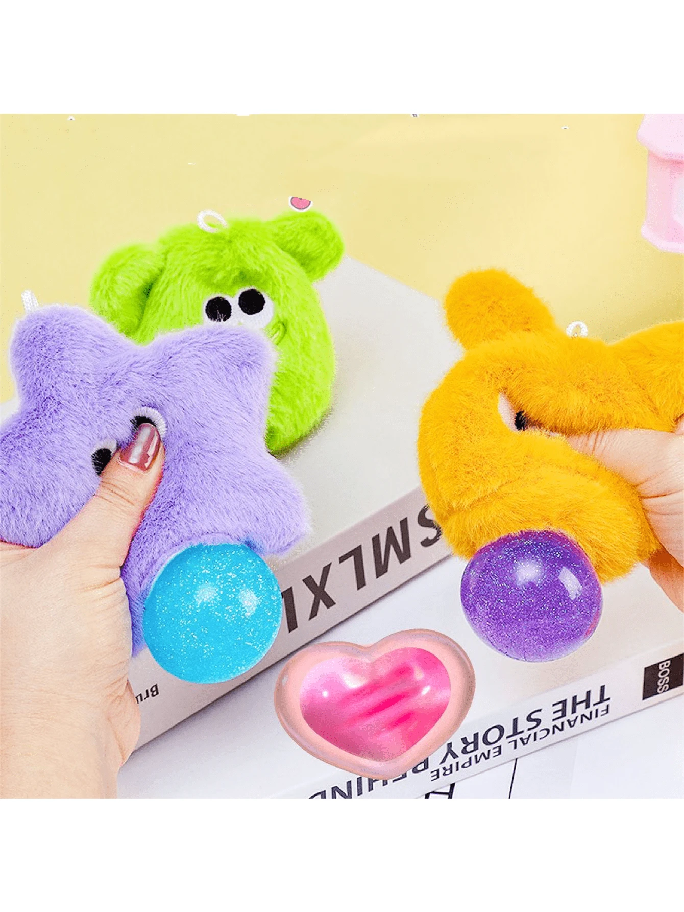 Jouet Anti-stress Boutons Silicone - Réutilisable, Auto-remplissage - Pour Concentration, Détente, Cadeau Original - 11