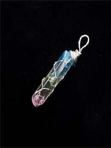 1 Máy Tính Tự Nhiên Pha Lê Thiên Thần Hào Quang Trang Sức Nữ Mặt Dây Chuyền Pha Lê Thời Trang Và Đơn Giản - mặt dây chuyền - Xem 14