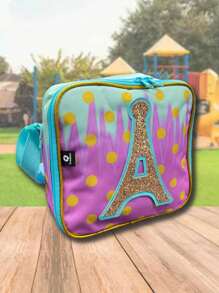 Set de mochila para niña TORRE PARIS - Rosa - Ver 4