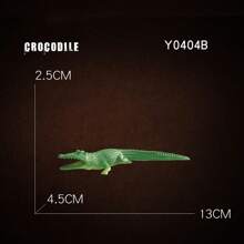 Wild Animal Model Toy, Realistic Solid Plastic Animal Figurine - Multicolor - View 22