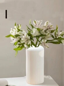 1 件防震陶瓷塑料花瓶，适用于客厅装饰、桌面插花、家居装饰 - 彩色 - 查看 9