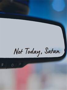 I Love You Drive Safely Rearview Mirror Decal - Cute Vinyl Sticker For Women - Rearview Mirror Charm - Car Interior Decor - Multicolor - View 17