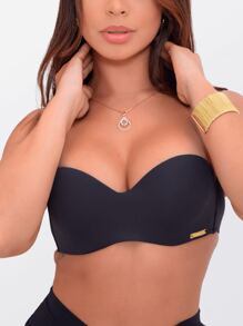 Women Bras & Bralettes - 黑色 - 查看 1