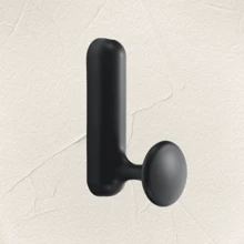 1 件锌合金单衣帽钩，壁挂式衣架，适用于玄关、衣柜、橱柜