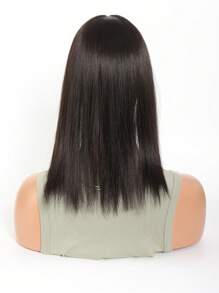 Bangs Hair Clip In Hair Extension 3D Bangs Overhead Natural Straight Hair Lnwvisible Replacement Cover White Hair Synthetic Fake Bang Black Brown