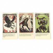 D&D Deck Of Many Things Dungeons Dragons Contains 22 Illustrated Cards Game - Black - View 5