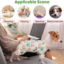 狗狗睡衣，可爱狗狗睡衣，狗狗睡衣，透气材质宠物睡衣，四脚狗狗睡衣，圣诞狗狗睡衣