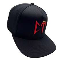 Gorra CT Corridos Tumbados Perezoso durmiendo Natanael moda Negra Snapback Premium Cap - Negro - Ver 1