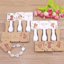 50pcs 10x4cm Paper Card Bracelet Keychain Display Card Handmate With Love Hairpin Earstuds Necklace Card - 10x4cm Necklace Card Packaging Card - View 1