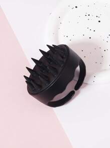 1 pieza Cepillo de masaje del cabelludo para el champú, un raspador de cabello suave de silicona para el crecimiento del cabello y la eliminación de la caspa, masajeador del cabelludo para la exfoliación del cabello peines peine pelo cepillo pelo de peines cepillo pelo - Multicolor - Ver 3