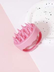 1 pieza Cepillo de masaje del cabelludo para el champú, un raspador de cabello suave de silicona para el crecimiento del cabello y la eliminación de la caspa, masajeador del cabelludo para la exfoliación del cabello peines peine pelo cepillo pelo de peines cepillo pelo - Multicolor - Ver 4