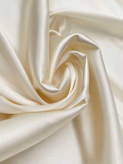 1入組緞面結婚裙裝、睡衣DIY手工裝飾布料