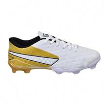 Uzze Sport Men Football Shoes - Gold - View 3