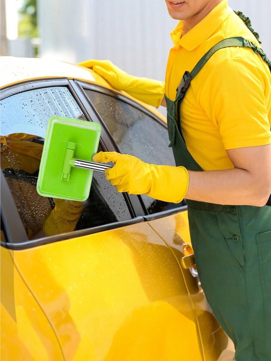 Windshield Cleaning Tool(2 Cloths) Microfiber Cloth Car Window