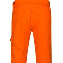 Portwest Unisex Adult Bizflame Plus Bib And Brace Trouser (Orange) - Apricot - View 2