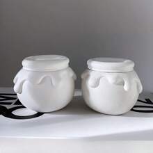 Resin Jewelry Candle Mold Set, Silicone Candle Holder Mold With Lid, DIY Jewelry Container Mold