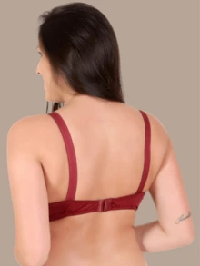 Women Bras & Bralettes - 紫紅色 - 查看 4