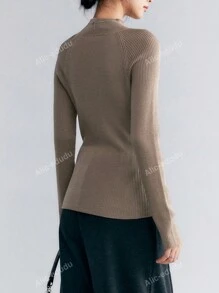 Elegant Turtleneck Pullover Sweater