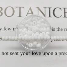 20g/Pack, Approx. 500pcs 3mm Solid Color Glass Seed Beads For DIY Jewelry Making - Multicolor - View 14