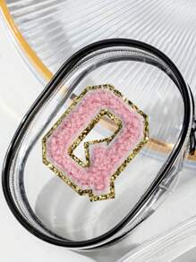 1 个便携式 PVC 数据线充电器收纳盒，方便日常使用和旅行，透明，带有电线整理器和耳机收纳，非常适合手机配件移动电源旅行包便携式充电器充电器盒学校大学返校耳机盒线包电子包宿舍线整理器家庭露营 - 黑色 - 查看 4