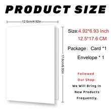 1 张，送给朋友的有趣生日贺卡，最好的朋友贺卡，闺蜜贺卡，有趣的朋友生日贺卡，生日贺卡（信封，贺卡）