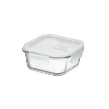 Madebyblanc 1pc Microwave Can Heat Glass Lunch Boxes For Office Workers, Lunch Boxes For Refrigerators, And Large Capacity Fresh-Keeping Bowls With Rice And Meal Boxes,Kitchen,Christmas Gift