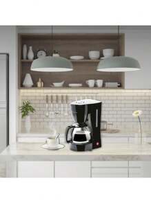 Cafetera Taurus Coffee Max 6 Para 6 Tazas Color Negro - Negro - Ver 4