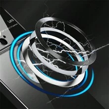 1 个黑色磁性镀层硬壳保护壳，带大窗口，玻璃相机镜头保护，透明 PC 硬壳，超薄，防指纹，防尘，防刮擦，兼容 iPhone 15 Pro/15 Pro Max/15 Plus/15/14 Pro/14 Pro Max/14 Plus/14/13 Pro/13 Pro Max/13/12 Pro/12 Pro Max/12/11 Pro Max/11/11 Pro - 黑色 - 查看 5