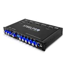 Ecualizador Pre-amp 5 Bandas Efecto Epicentro 9volt Steelpro - Negro - Ver 1