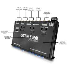 Ecualizador Pre-amp 5 Bandas Efecto Epicentro 9volt Steelpro - Negro - Ver 3