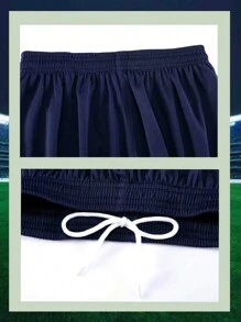 Equipación de clubes de fútbol de la Copa del Mundo, equipo deportivo profesional, camiseta en estilo novio que puede personalizarse especialmente con su nombre, número, logotipo y cualquier patrón que necesite imprimir en la ropa. Ropa de entrenamiento de competición personalizada disponible, admitiendo personalización de equipos - Azul - Ver 6