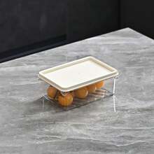 Fridge Organizer, Stackable Refrigerator Organizer Bins With Lids, Fridge Organizers  Clear Storage Bins And Storage Containers For Fruit, Vegetable, Egg Holder - Multicolor - View 2