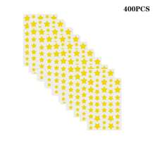 Multi-Piece Golden Star Shaped Stickers, Suitable For Party, Gathering And Other Activities (For Decoration Only, Not Cosmetic)