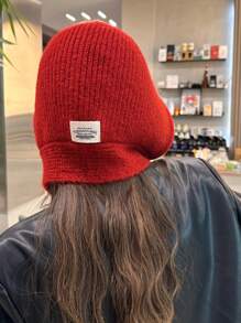 1 Máy Tính Cô Bé Quàng Khăn Đỏ Mùa Thu Đông Ấm Xu Hướng Balo Câu Chuyện Cổ Tích Dệt Kim Yếm Nón Trong Một - A - Xem 3