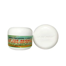 KIT Crema Tía Mana, Tónico Facial Té Verde Hamamelis Sábila, Jabón de Víbora Cascabel. Anti-acné, Antimanchas, Granos, Hidratante. - Verde - Ver 2
