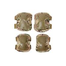 4 piezas/set rodilleras y coderas tácticas para caza y patinaje (2 piezas de coderas + 2 piezas de rodilleras) - Multicolor - Ver 14