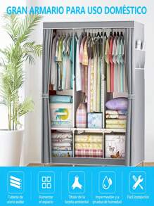 Portable Closets - Grau - Übersicht 3