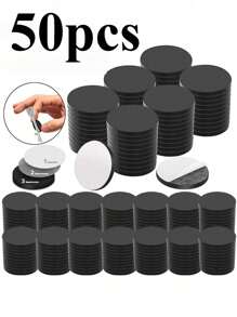 100/50/25/10 pièces Autocollants magnétiques ronds puissants pour réfrigérateur