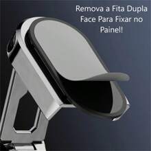 Strong Magnetic Car Phone Holder Rotatable Foldable Cell Phone Smartphone High Quality - 銀色 - 查看 3
