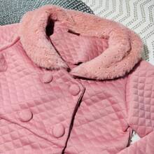 Young Girls Overcoats - 乾枯玫瑰色 - 查看 2