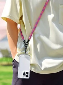 Universal Crossbody Phone Lanyards Strap With Patch Weave Mobile Phone Strap Lanyard Neck Rope Compatible With Cell Phone Hanging Cord Strap - Lanyard - View 9