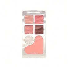 Rom&nd Bare Layer Palette 14g #02 Strawberry Mood - Eye Shadow Cheek Palette - #02 Tâm trạng dâu tây - Xem 2