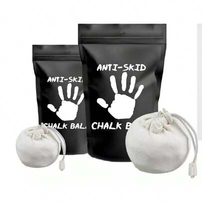 2 Magnesia Antiskid Gimnasia, Escalar, Crossfit Chalk Ball 85g