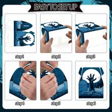 Halloween Themed Three-Dimensional Portable Paper Box, Party Snack Packaging Box Supplies - Multicolor - View 5