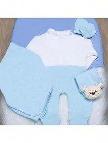 Baby Boys Sets - 淺藍色 - 查看 2