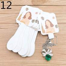 50pcs 10x4cm Paper Card Bracelet Keychain Display Card Handmate With Love Hairpin Earstuds Necklace Card - 10x4cm Necklace Card Packaging Card - View 13