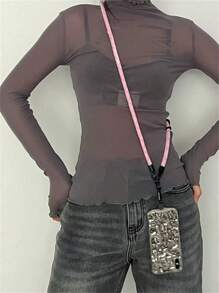 Universal Crossbody Phone Lanyards Strap With Patch Weave Mobile Phone Strap Lanyard Neck Rope Compatible With Cell Phone Hanging Cord Strap - Lanyard - View 4