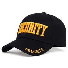 قبعة بيسبول مطرزة بكلمة "SECURITY" للرجال، قابلة للتعديل، توفر حماية من الشمس، قبعة كاجوال للاستخدام في الخارج والرياضة والسفر والشاطئ والحفلات والربيع والخريف والصيف والعطلات والمهرجانات - متعدد الألوان - مشاهدة 8