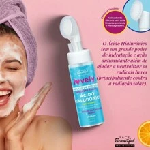 Facial Cleansing Mousse Soap Lovely Facial Foam Face Beautiful - 玻尿酸 - 查看 3